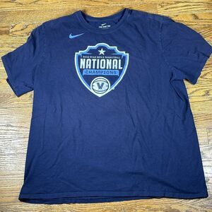 Villanova NCAA‎ Championship T Shirt Adult XXL Graphic Swoosh Blue Men’s